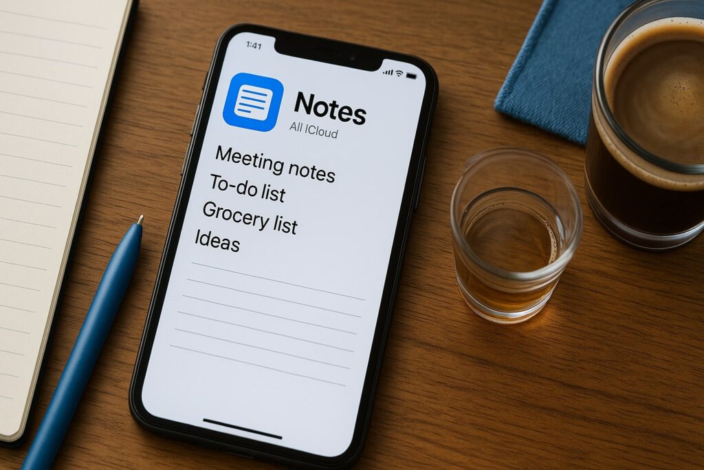 aantekeningen app, aantekeningen