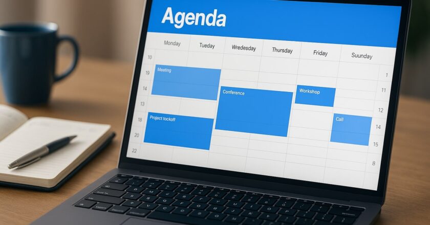 Agenda software: de slimme motor achter modern tijdbeheer