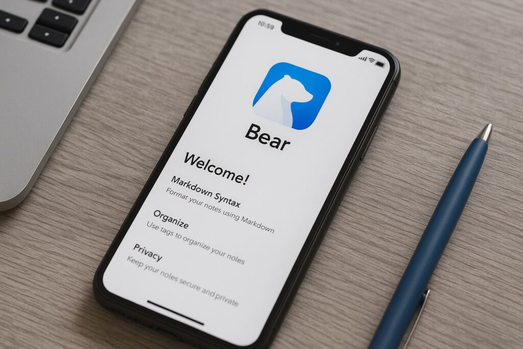 bear app, bear
