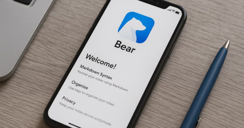 Bear app: meer dan een notitie-app