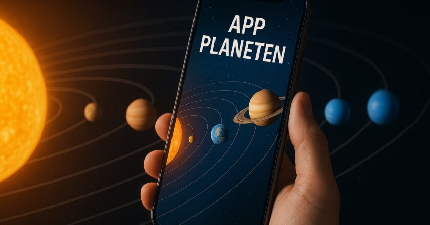 App planeten: ontdek het universum in je broekzak